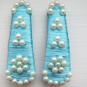 Party wear handmade hair clips